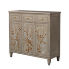 Dauphin Handpainted Entryway Storage Cabinet