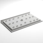 60" x 32" Shower Base with Central Drain