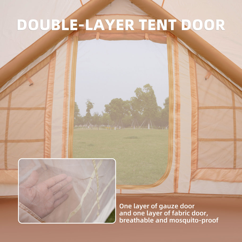 Inflatable Camping Tents with Hand Pump