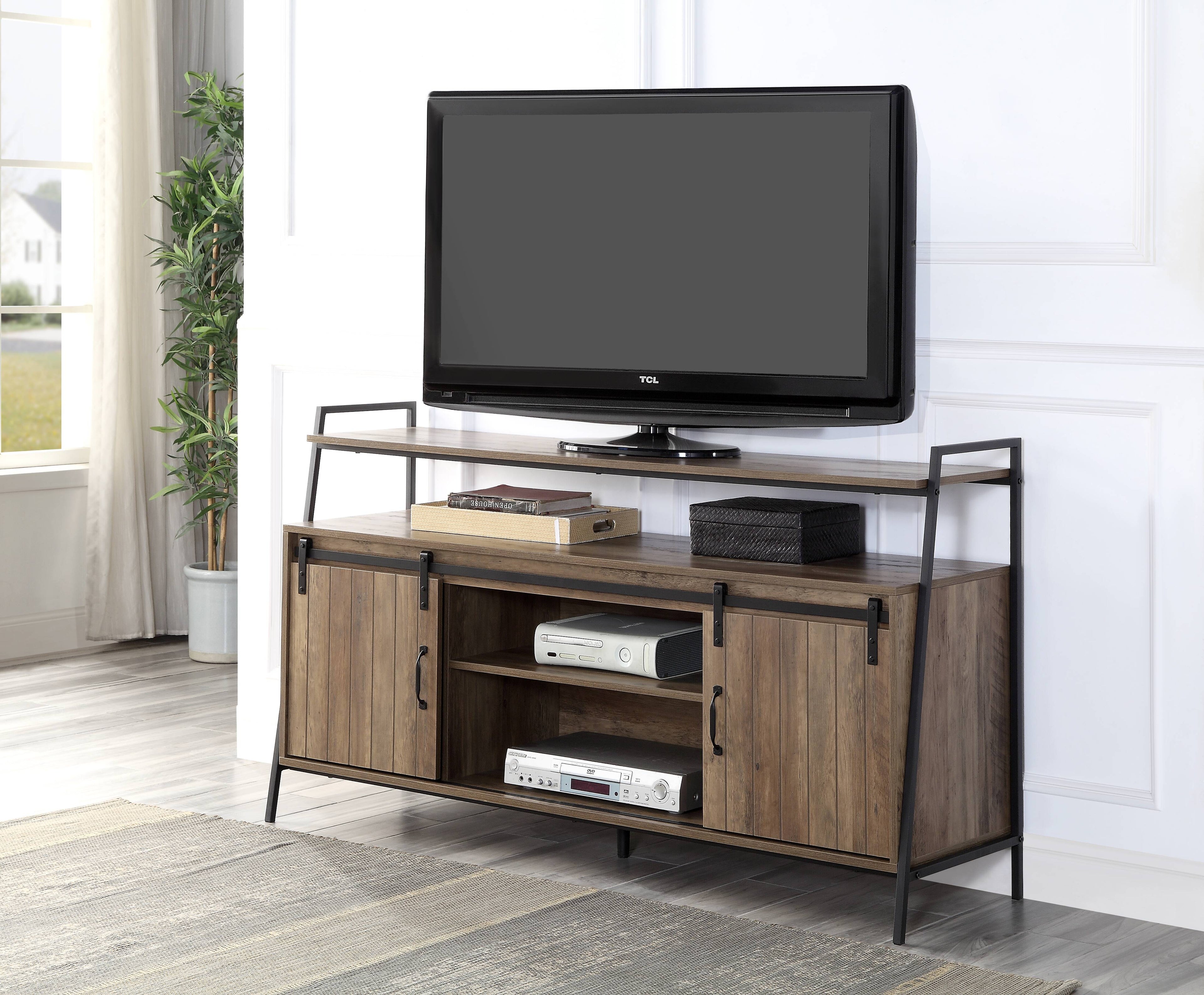 Rashawn Rustic TV Stand