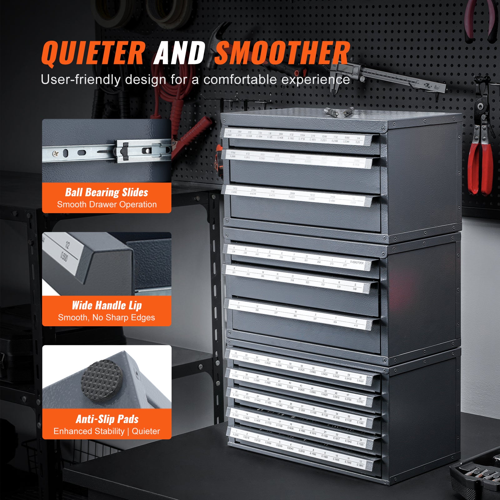 Tap Dispenser Cabinet - Five-Drawer Organizer for Taps