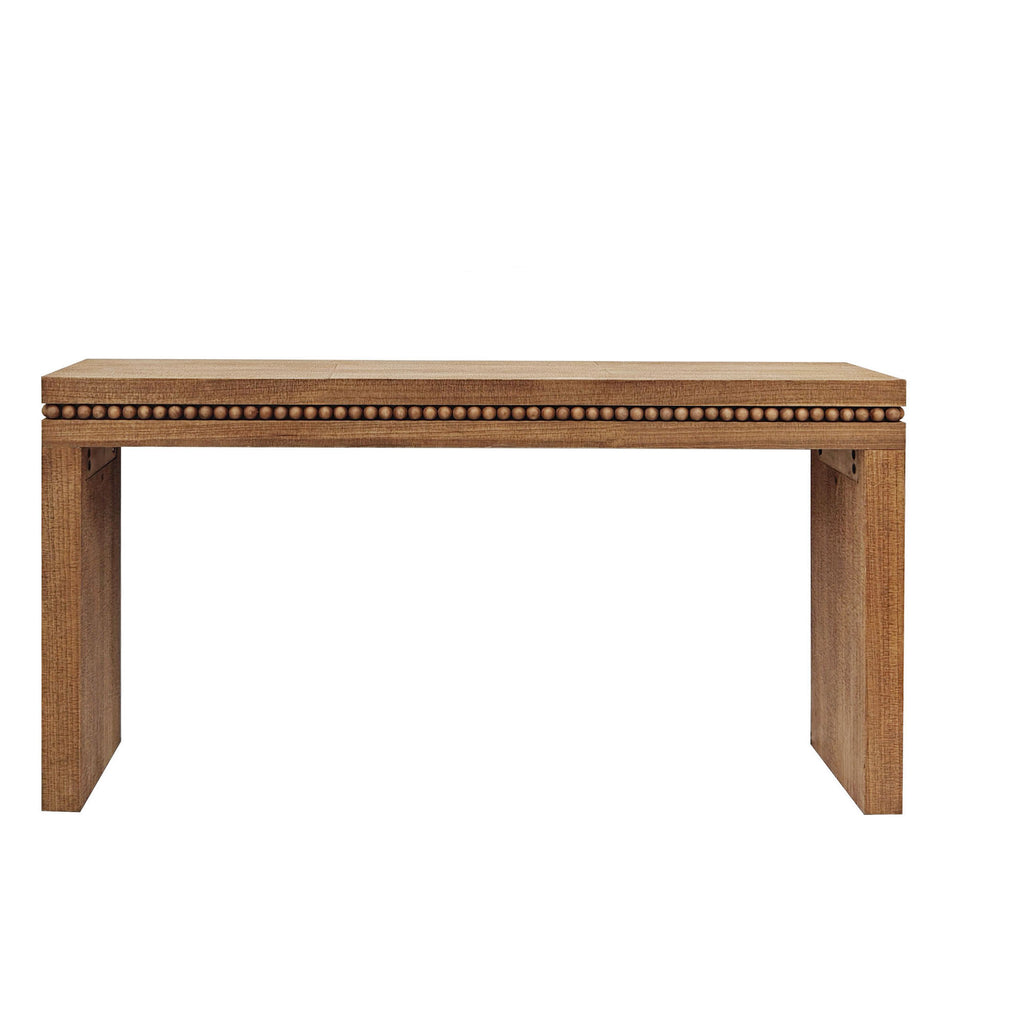 64in Rustic Wood Console Table