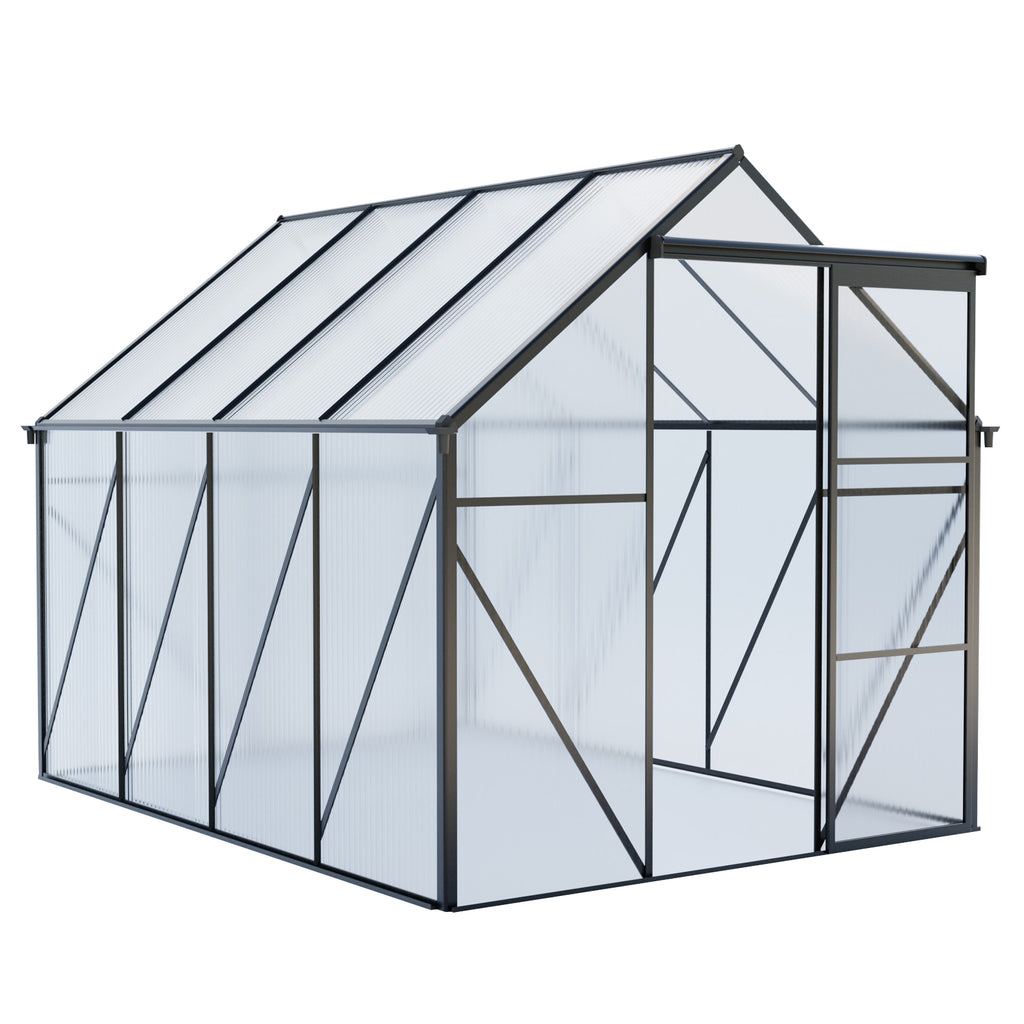 6x8 FT Polycarbonate Greenhouse