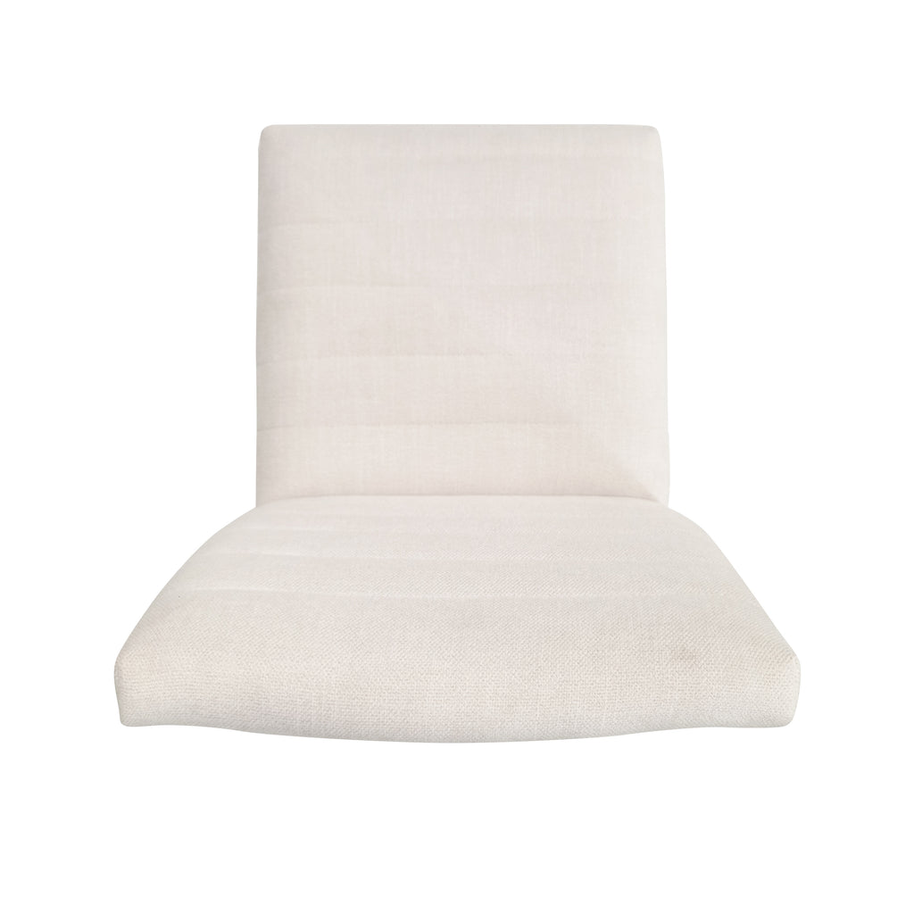Upholstered Dining Chairs With Rubber Legs (Set of 2)