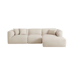 U_Style Luxury Velvet Sofa - 4-Seater