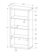 5 Tier Bookshelf - Modern Display for Office and Bedroom