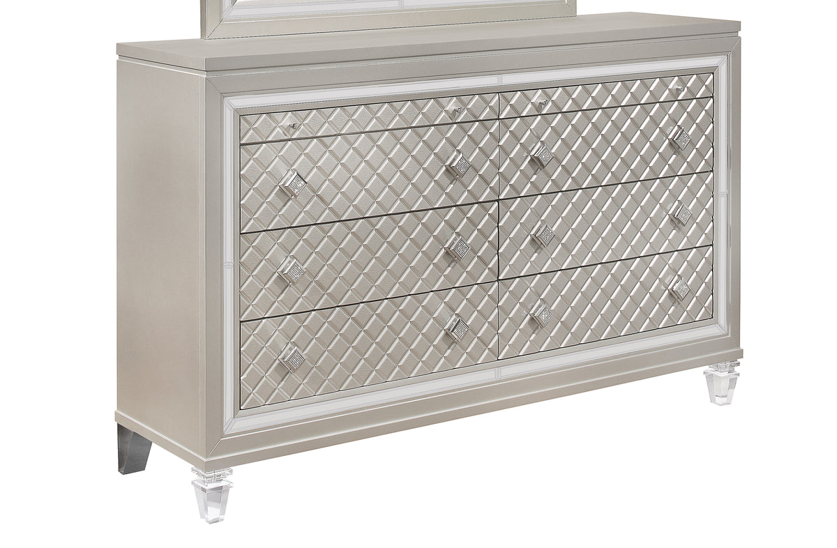 Cross Glam Champagne Dresser