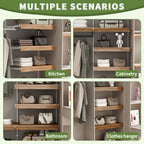 5 Pcs Wire Shelf Covers for Removable Closet & Pantry Shelving