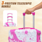 20"/24"/28" 3-Piece PC Spinner Wheel Luggage Set