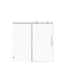 Frameless Single Sliding Soft-Close Shower Doors