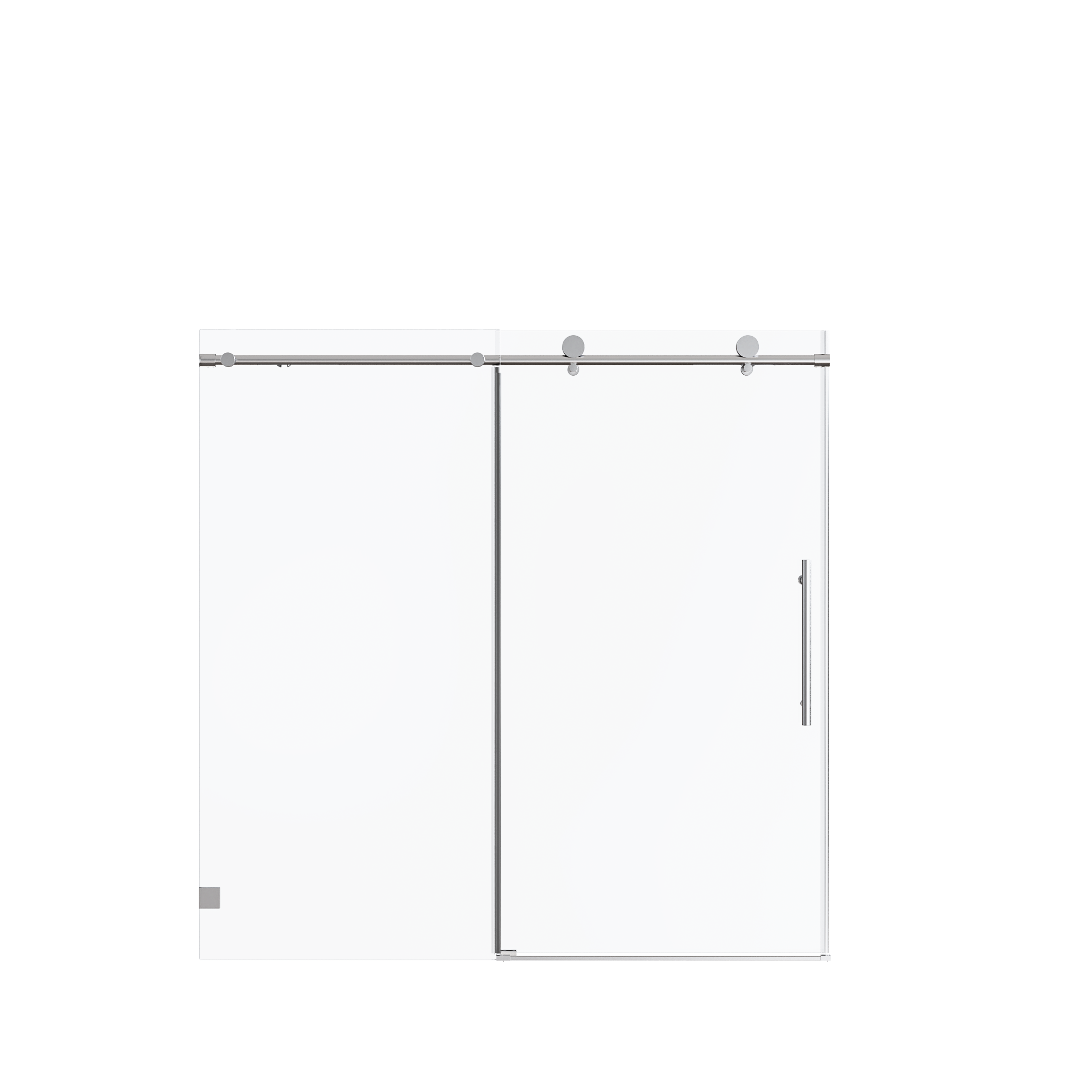 Frameless Single Sliding Soft-Close Shower Doors