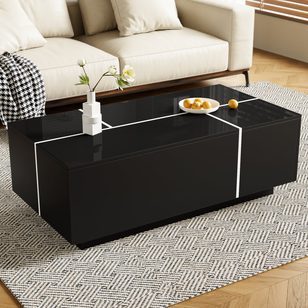 U-Can 47.2''-72.7'' Extendable Coffee Table