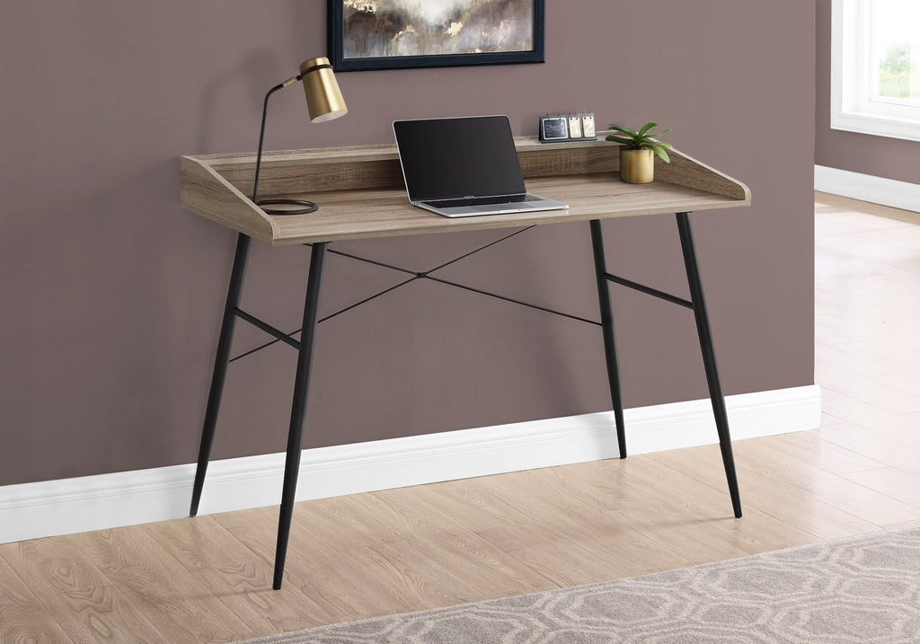 Computer Desk with Storage Shelves