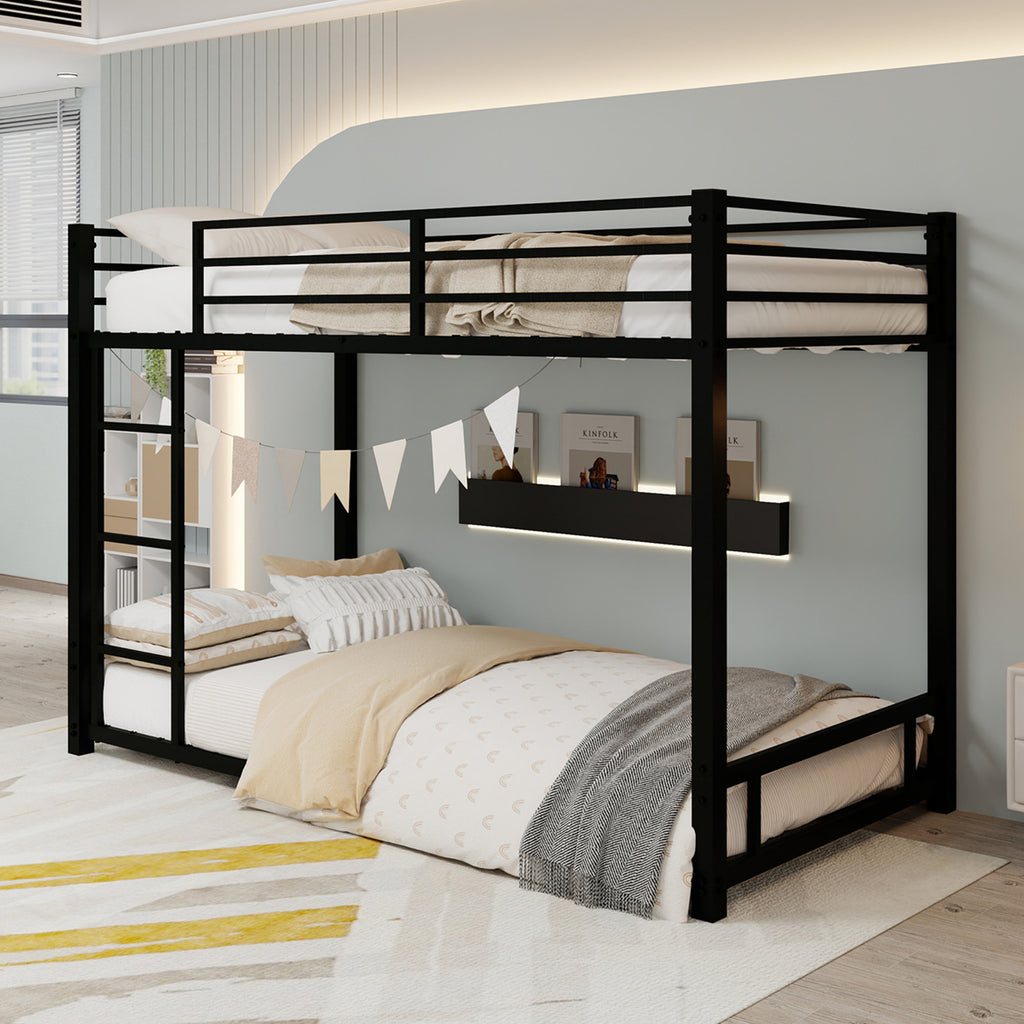 Metal Twin Over Twin Bunk Bed