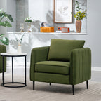 Velvet Accent Chair for Living Room