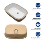 Modern Bathroom Undermount Sink