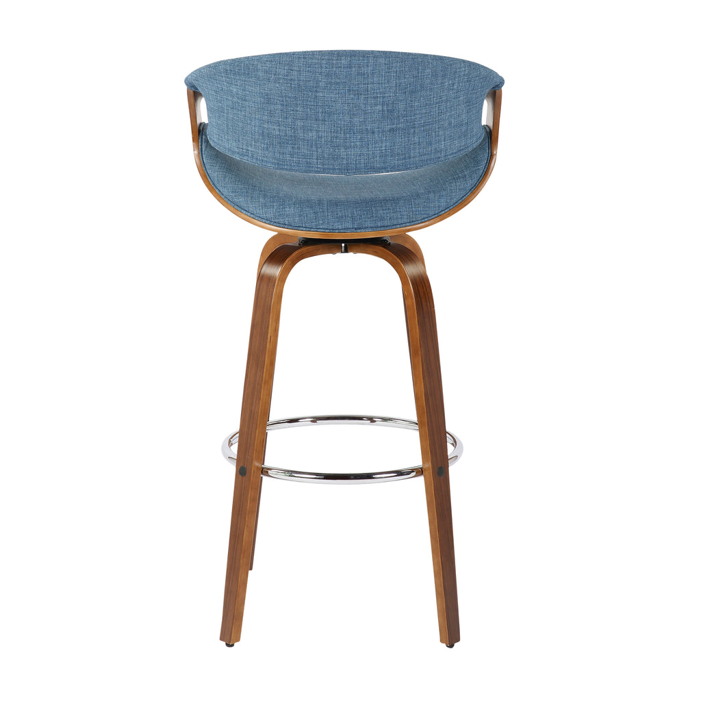 Mid-Century Modern Barstool Set of 2