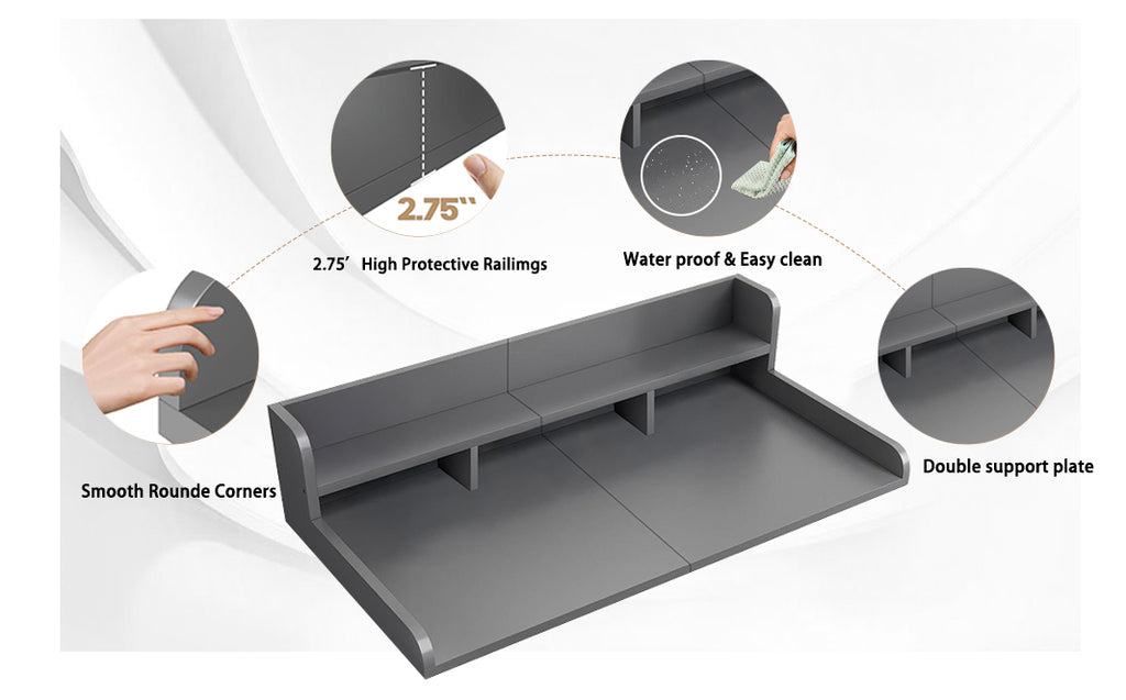 Washer Dryer Countertop with Non-slip Pads