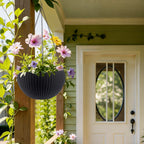 Self-Watering Hanging Rattan-Inspired Planter (Pack of 2)