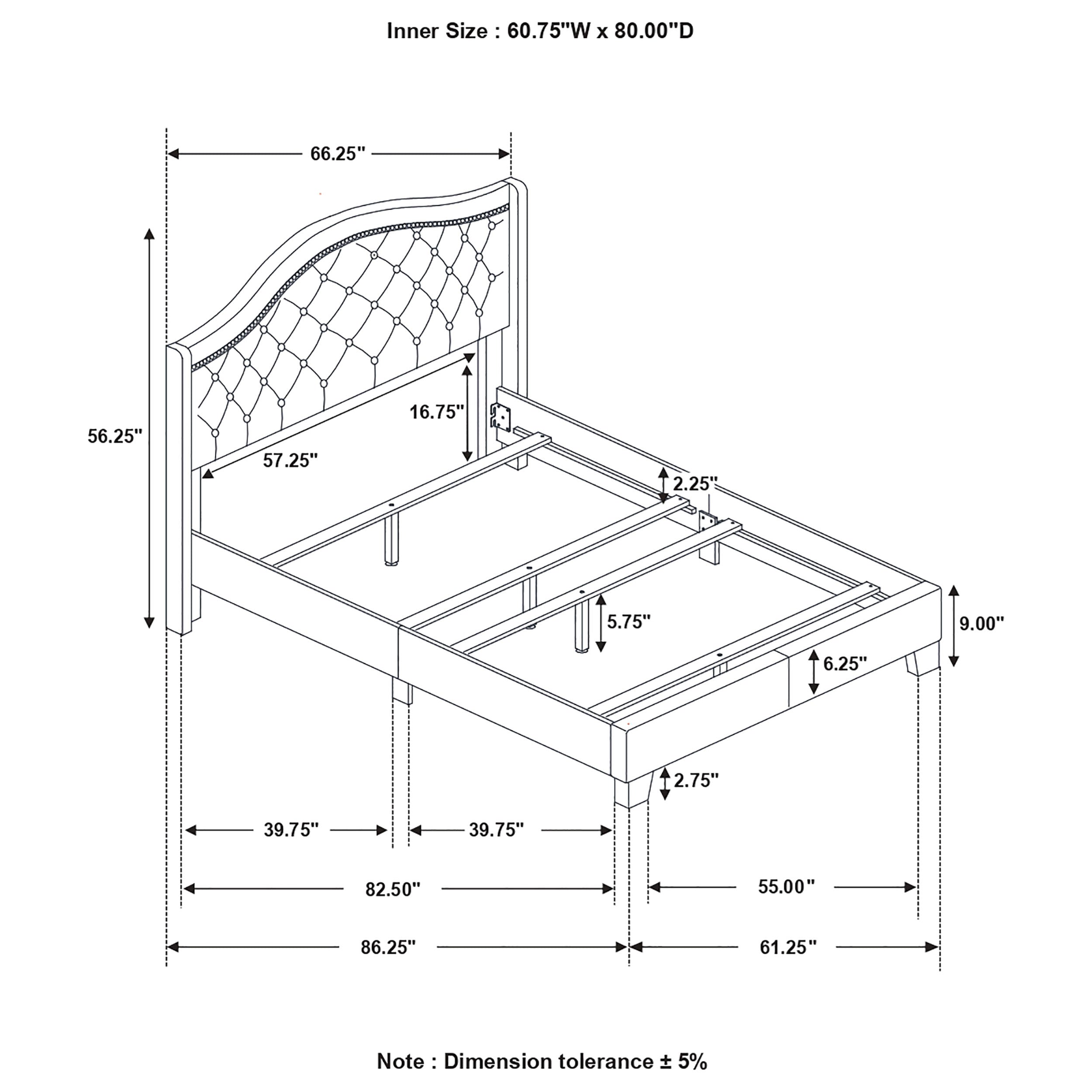 Copper Bed Frame