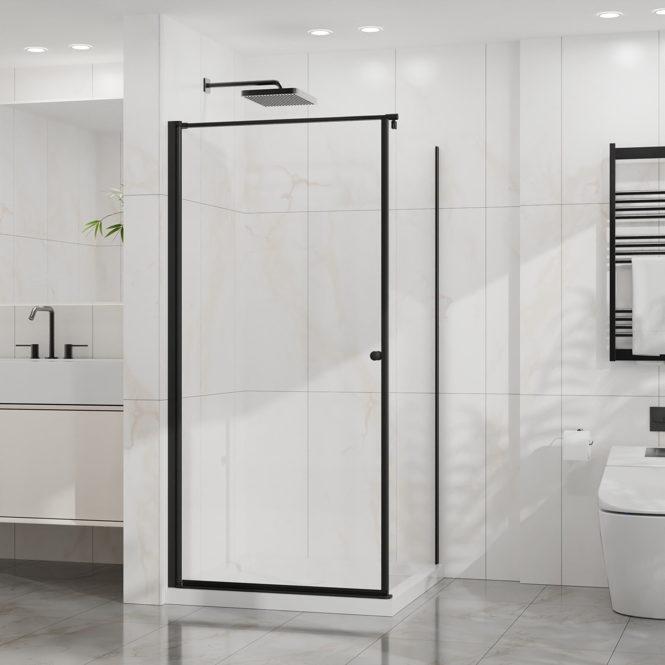 Goodyo Shower Enclosure 36 in. D x 36 in. W x 72 in. H