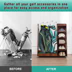 Golf Bag Organizer for Garage