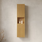Mitch 59" Tall Bathroom Wall Mounted Cabinet
