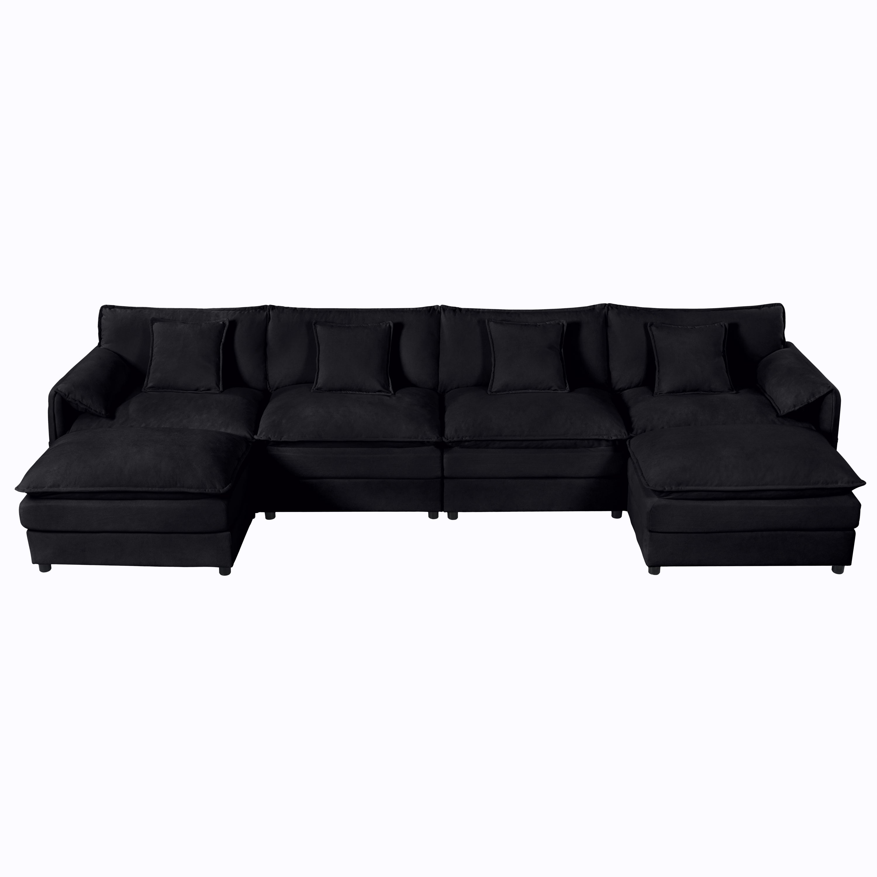 Modular Sectional Sofa - Oversized U Shaped Couch Set