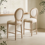 French Country 26'' Height Bar Chairs Set of 2