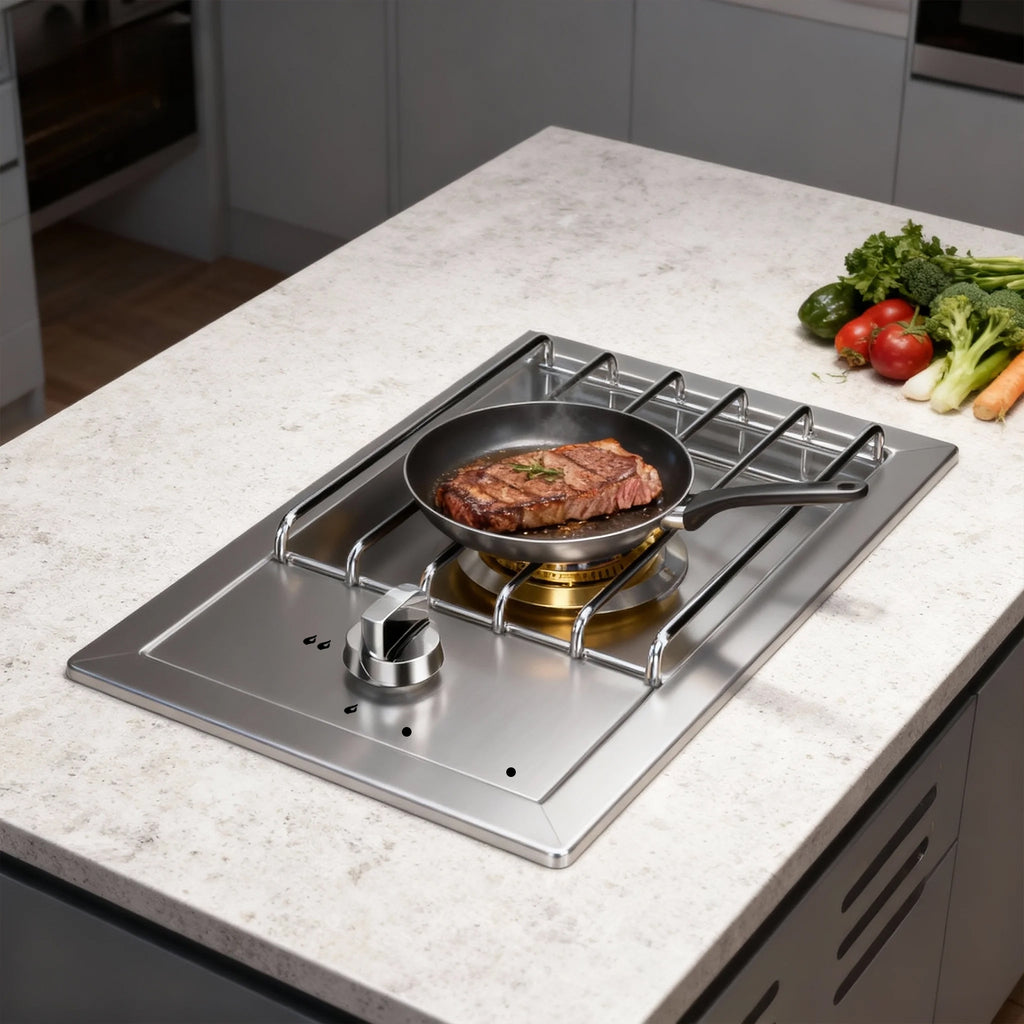 15,000BTU Liquid Propane Single Grilling Side Burner