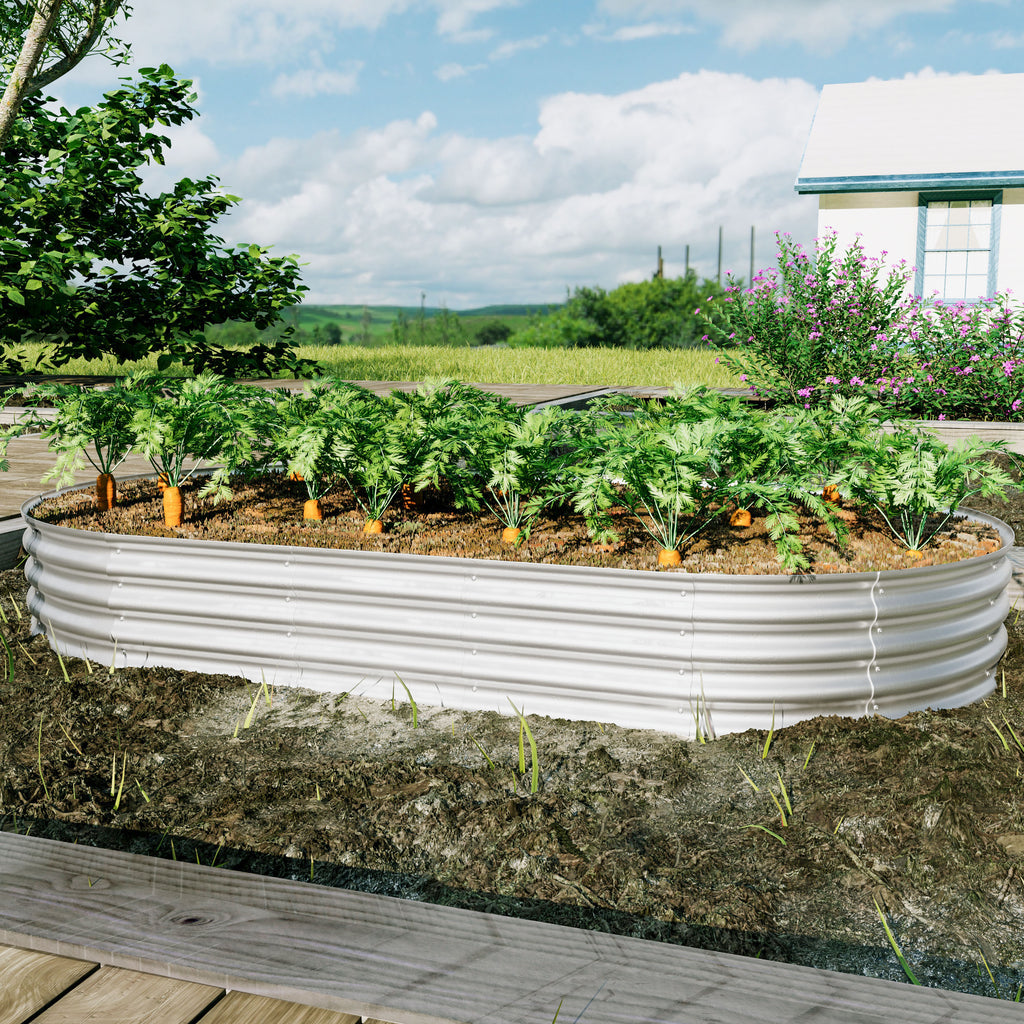 2Pcs Raised Garden Bed Kit