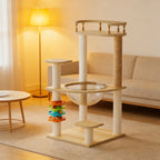 32.2" Modern Cat Tower for Indoor Cats