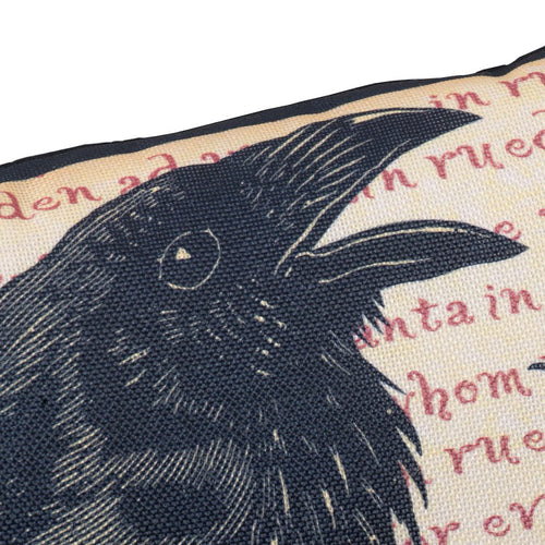 20x13" Crow Happy Halloween Pillow