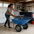 Two-Wheeled Wheel Barrow Trolley