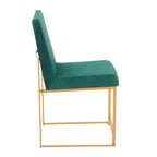 High Back Contemporary Dining Chair