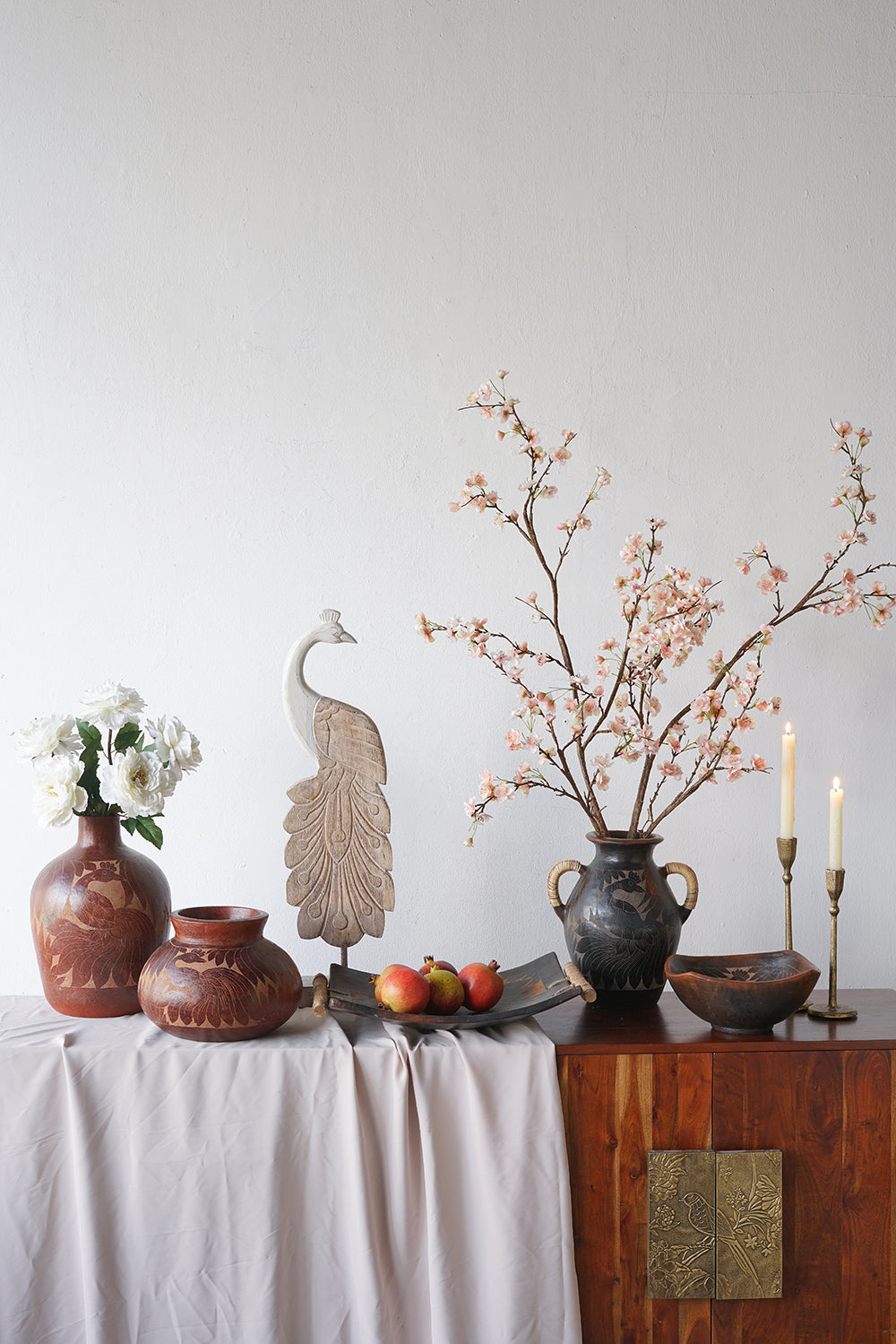 Artisanal Terracotta Decorative Bowl