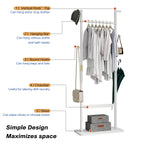 Solid Wood Coat Rack