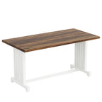47" Farmhouse 3-Piece Dining Table Set for 2-4