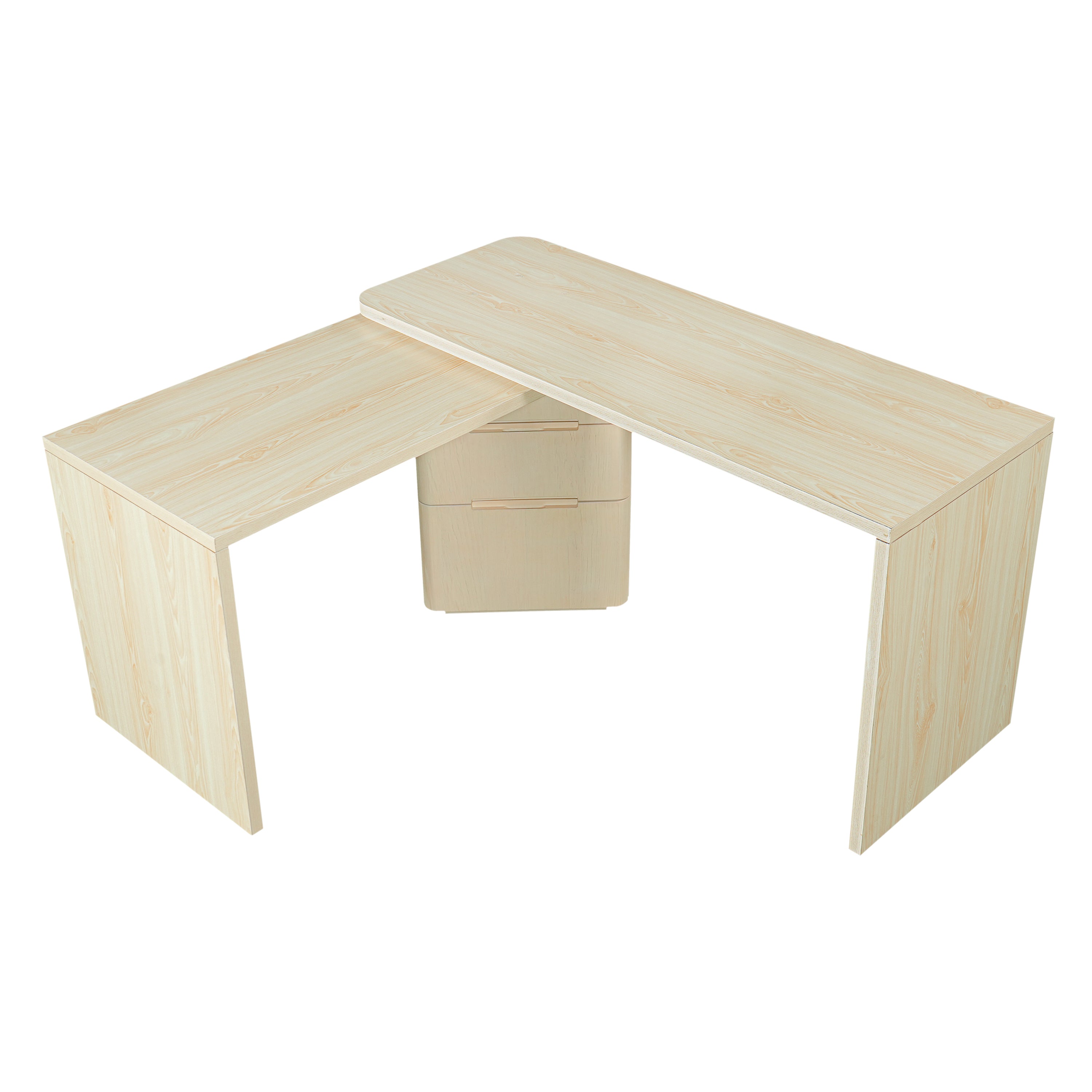 90" Modern L Shaped Desk
