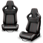 2PC Universal Bucket Racing Seats