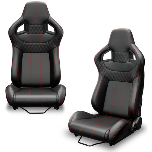 2PC Universal Bucket Racing Seats