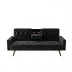 1730 Sofa Bed Armrest with Nail Head Trim