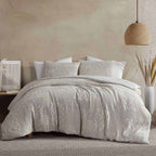 Paisley 3 Piece King Comforter Cover Set