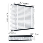 Air Filters MERV 13 Electrostatic Pleated HVAC Furnace Filter 4-Pack