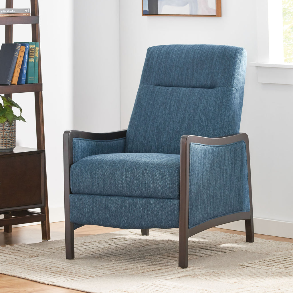 Fabric Recliner Chair – Mid-Century Modern Design