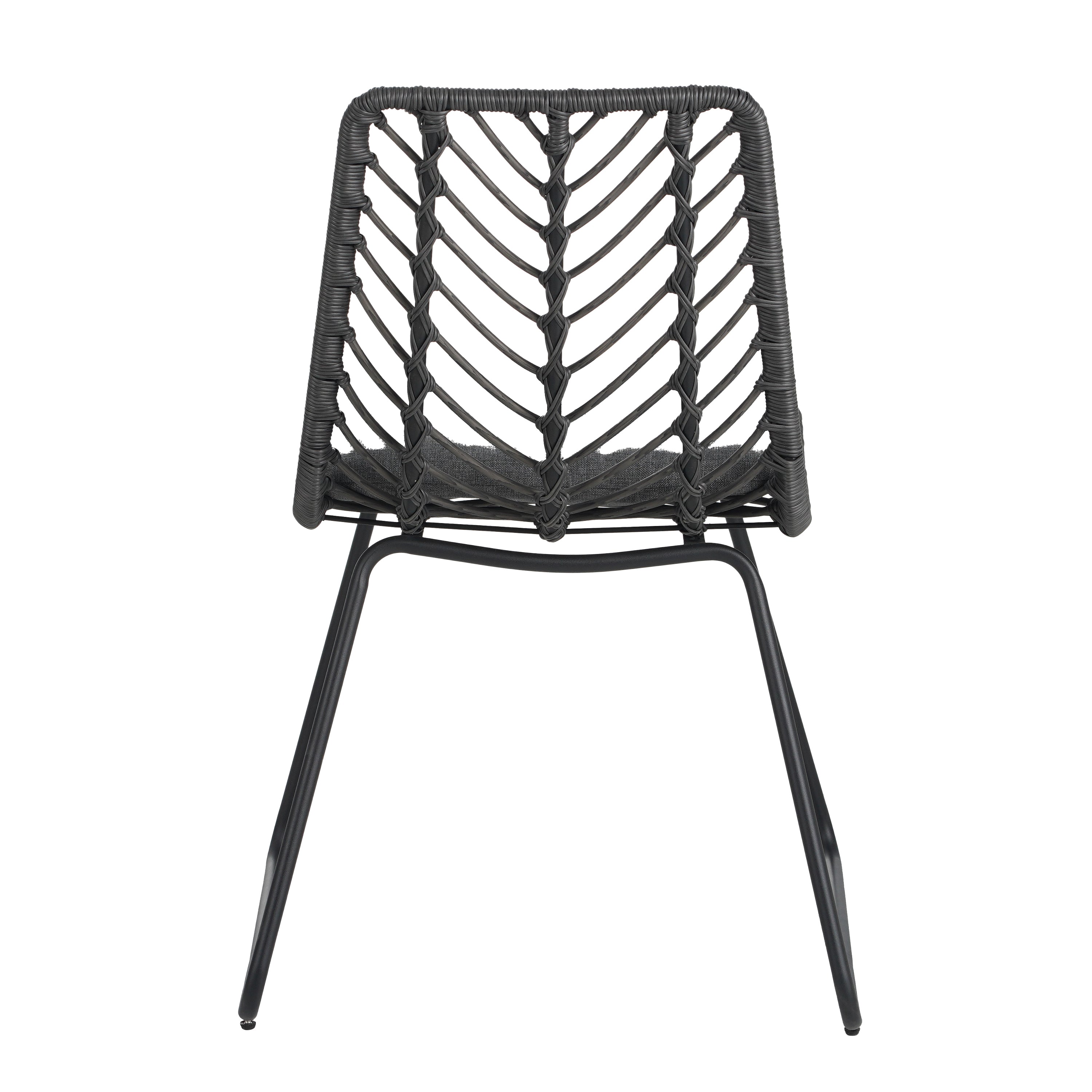 9 PCS Outdoor Wicker Dining Set - Modern Rattan Table and Chairs