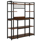 Large 55" Baker's Rack with Hutch