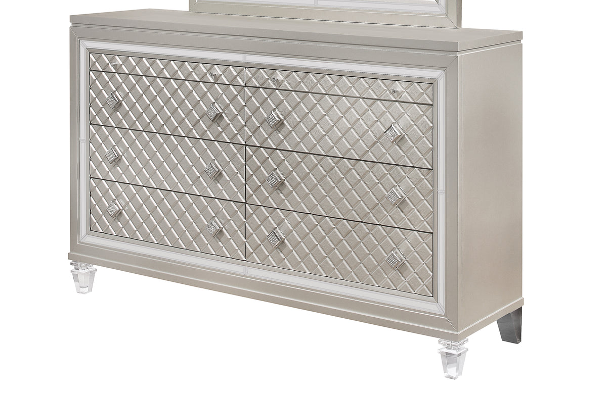 Cross Glam Champagne Dresser