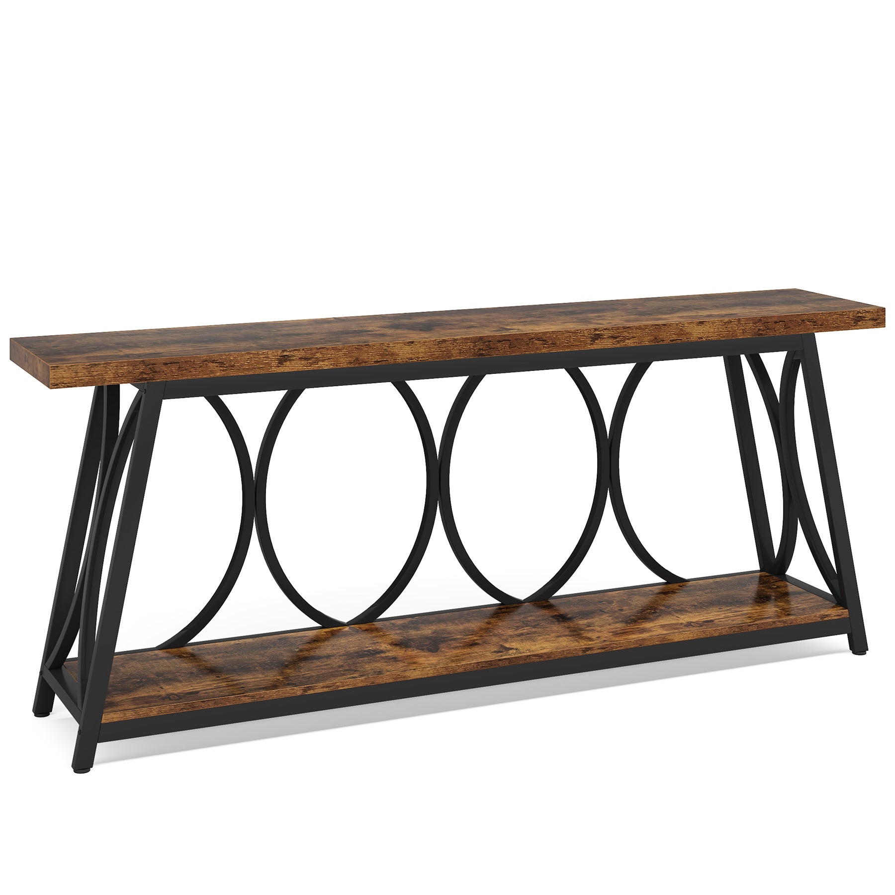 70.9” Extra Long Industrial Console Table