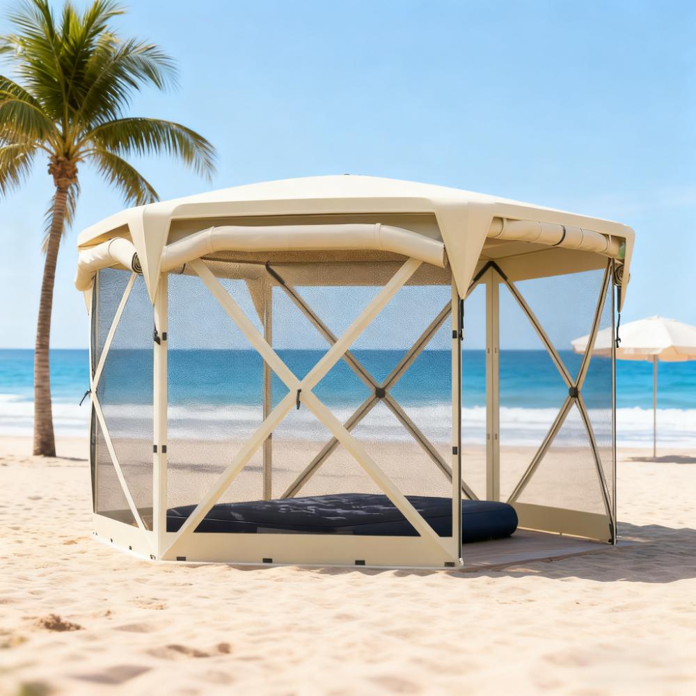 11 x 11ft Pop Up Tent with Removable Roof Cover